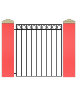 Ealing Select Single Gate - Made to Measure
