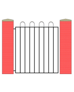 Kingston Hairpin Single Gate - Made to Measure