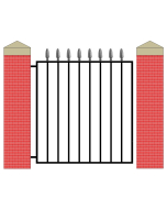Monroe Single Gate - Made to Measure